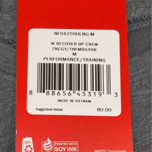 The North Face WOMEN’S RECOVER-UP CREW - Picture 7 of 8